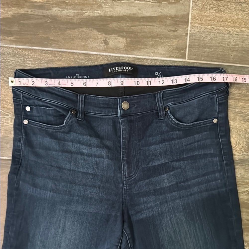 Liverpool Blue Skinny Jeans Sleek Fit - Picture 4 of 9